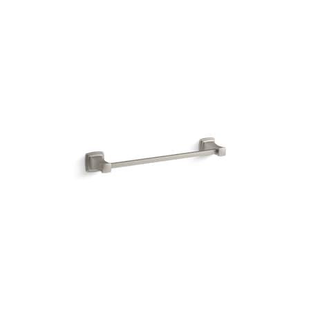 Riff 18  Towel Bar Vibrant Brushed Nickel